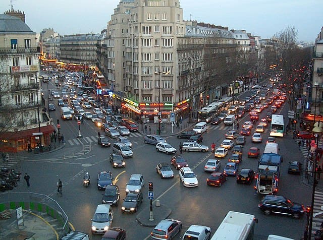 trafic à Paris